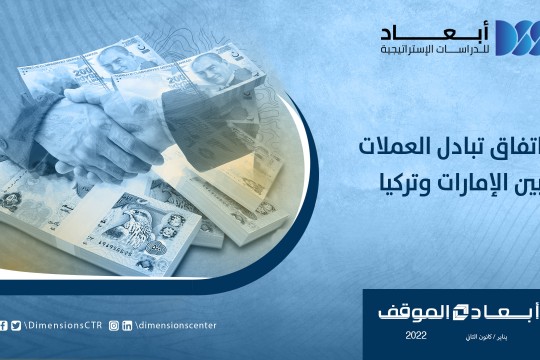 اتفاق تبادل العملات بين الإمارات وتركيا