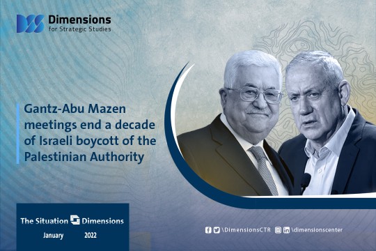 Gantz-Abu Mazen meetings end a decade of Israeli boycott of the Palestinian Authority