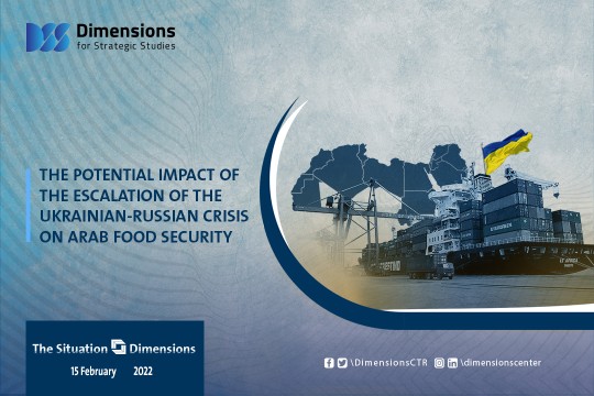 THE POTENTIAL IMPACT OF THE ESCALATION OF THE UKRAINIAN-RUSSIAN CRISIS ON ARAB FOOD SECURITY